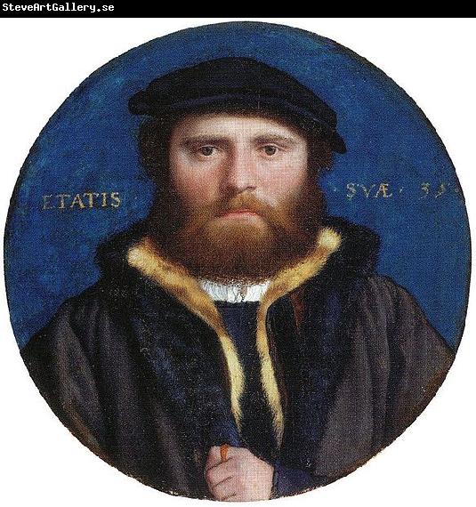 Hans holbein the younger Portrait of an Unidentified Man, possibly the goldsmith Hans of Antwerp